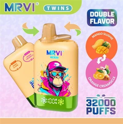Vape de unică folosință MRVI TWINS 32000 Puffs